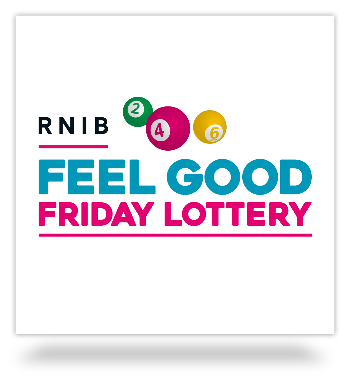 RNIB - Feel Good Friday Lottery | Taran Stafford ...